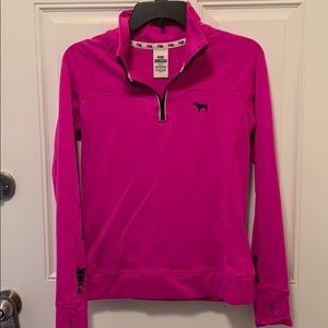 PINK fuchsia and black VS Top